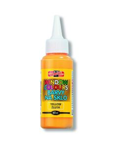 Farba witrażowa 60ml żółta 974201 KOH-I-NOOR