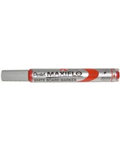 Marker suchościeralny MWL5S-B czerwony PENTEL MAXIFLO(z tłoczkiem)