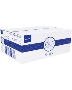 Ręcznik ZZ V-FOLD biały 21x22cm wzór (20x150 listków) 2837 ELLIS PROFESSIONAL SIMPLE