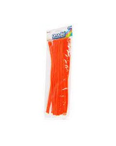 Druciki kreatywne dr23 pomarańczowe neon 30cm (40) BREWIS