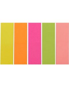 Zakładki index.pap.15*50 5kol. NEON 7154 009144 LEVIATAN