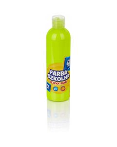 Farba szkolna 250ml fluorescencyjna cytrynowa 301217029 ASTRA