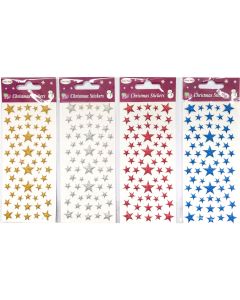 Naklejki świąteczne GWIAZDKI NKX-3533