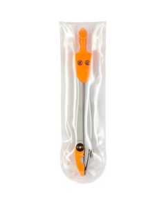 Cyrkiel szkolny z grafitem 2mm PC-100 pomarańczowy TT8005 PENMATE
