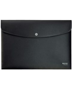 Teczka kopertowa Recycle A4 PP, czarna 46780095
