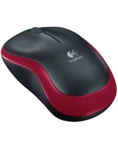 Mysz bezprzewodowa LOGITECH optyczna M185 czerwona 910-002240