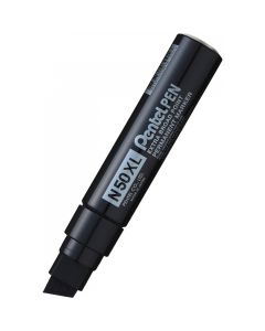 Marker permanentny N50XL-A czarny ścięty 8-15,4mm PENTEL