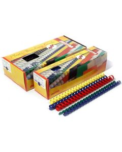 Grzbiet do bindowania 32mm niebieski opakowanie 50szt. 405323 ARGO