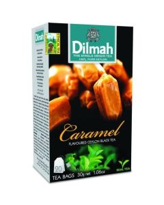Herbata DILMAH (20 torebek) czarna z aromatem Karmel