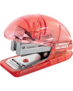 Zszywacz mini Rapid Colour`Breeze F4 10 kartek koralowy 5001531 RAPID