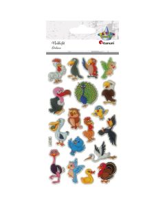 Naklejki wypukłe miękkie PTAKI 457722 TITANUM