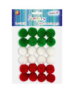 Pompony kaszmirowe 2cm (25 szt.) POM-6019 ALIGA