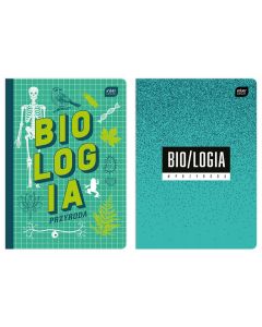 Zeszyt A5 60k kratka BIOLOGIA INTERDRUK