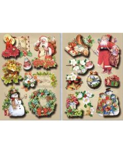 Naklejki 3d święta Boże Narodzenie CLX23 BREWIS