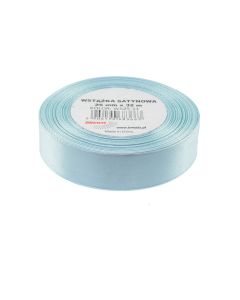 Wstążka satynowa 25mm/32m błękitny BREWIS
