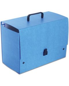 Teczka B4 Jumbo Plus 18cm niebieska TT6309
