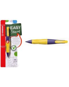 Ołówek STABILO EASYStart 1,4mm HB dla praworęcznych fioletowo żółty BLISTER B-46896