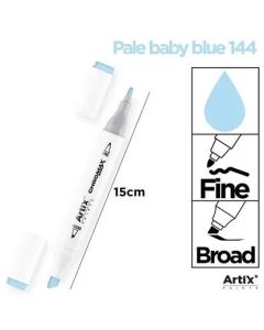 Marker alkoholowy dwustronny PALE BABY BLUE PP915-51 ARTIX