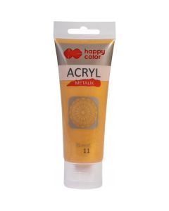 Farba akrylowa 75ml.złota HA 7370 0075-11 Happy Color