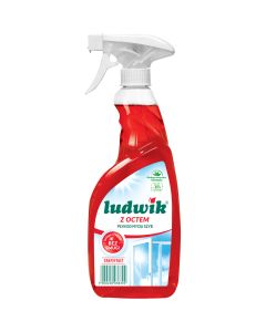 Płyn do szyb i glazury LUDWIK 600ml grapefruit z octem