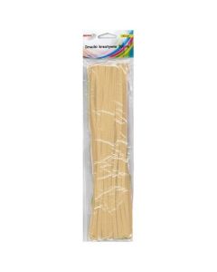 Druciki kreatywne dr22 beżowe 30cm(40) BREWIS