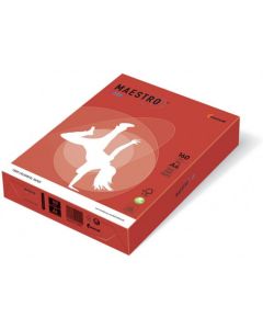 Papier ksero A4 160g MAESTRO COLOR CO44 intensive czerwień koralowa 250a