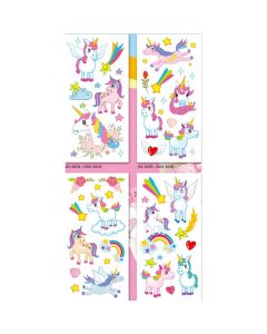 Naklejki z brokatem JEDNOROŻCE mix CLA13 BREWIS