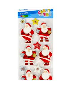 Naklejki 3D MIKOŁAJ 11szt. 480416