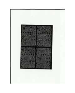 LITERY samoprzylepne 0.7cm (8) białe ARTDRUK