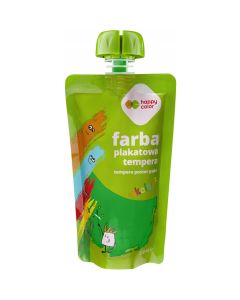 Farba plakatowa tempera zielona 100ml HA 3310 0100-5 HAPPY COLOR