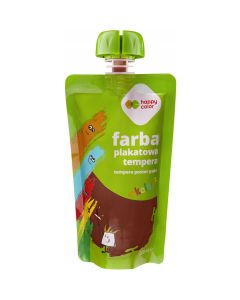 Farba plakatowa tempera brązowa 100ml HA 3310 0100-7 HAPPY COLOR