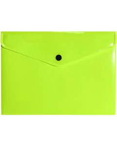 Teczka koperta A5 PP neon żółty TK-NEON-A5-02 BIURFOL