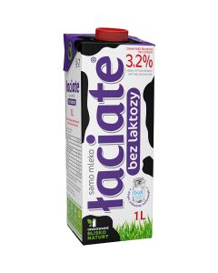 Mleko ŁACIATE UHT 3,2% 1l bez laktozy