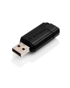 Pamięć USB 64GB VERBATIM USB 2.0 czarny 49065 PIN STRIPE