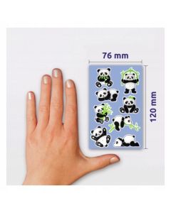 Naklejki dla dzieci 3D PANDY 57297 Z-DESIGN AVERY ZWECKFORM