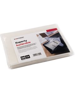 Koperta kurierska/przylga C6 (100szt) 175x132mm ikk175132p100 EMERSON