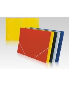 Teczka z gumką na dokumenty A4 PP żółta TG-01-04 BIURFOL