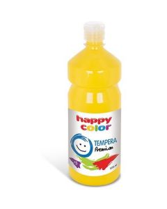 Farba TEMPERA Premium 1000ml cytrynowa HAPPY COLOR 3310 1000-10