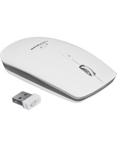 Mysz bezprzewodowa optyczna USB SATURN biała EM120W ESPERANZA