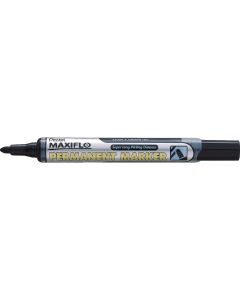 Marker permanentny NLF50 czarny okrągły z tłoczkiem płynny tusz PENTEL
