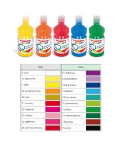 Farba TEMPERA Premium 1000ml śliwkowa HAPPY COLOR 3310 1000-63