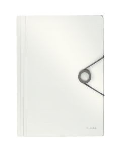 Teczka z gumką A4 PP SOLID biała 45631001 LEITZ