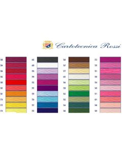 Bibuła karbowana, włoska gruba 180g jasnoróżowa 569 Cartotecnica Rossi