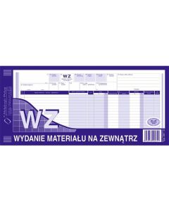 361-2 WZ wydanie materiałów na zewnątrz 1/3A3 80 kartek MICHALCZYK
