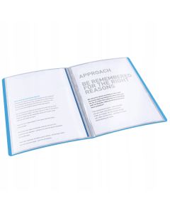 Album ofertowy VIVIDA A4 40kieszeni niebieski 623997 ESSELTE