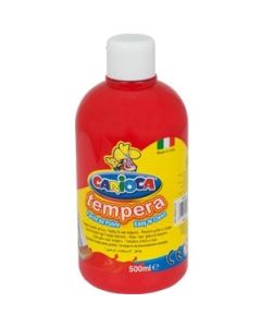 Farba TEMPERA czerwona CARIOCA 500ml 40427/10