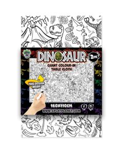 Obrus do kolorowania 160x110cm DINOZAURY (2szt.) Panta Plast