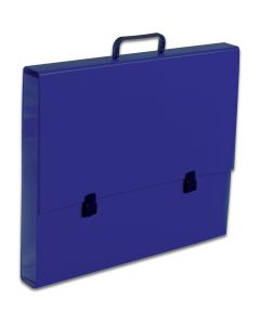 Teczka szkolna z rączką A3 5.5cm ciemnoniebieska TT7187 TADEO