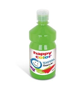 Farba TEMPERA Premium 500ml jasnozielona HAPPY COLOR HA 3310 0500-51