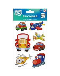 Naklejki 140x260mm POJAZDY 537777 STICKERBOO